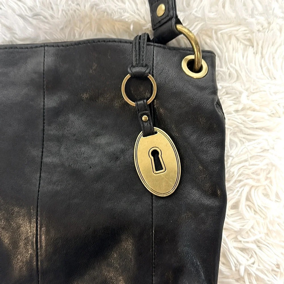 Fossil Long Live Vintage 1954 Leather Shoulder Bag - Picture 2 of 11